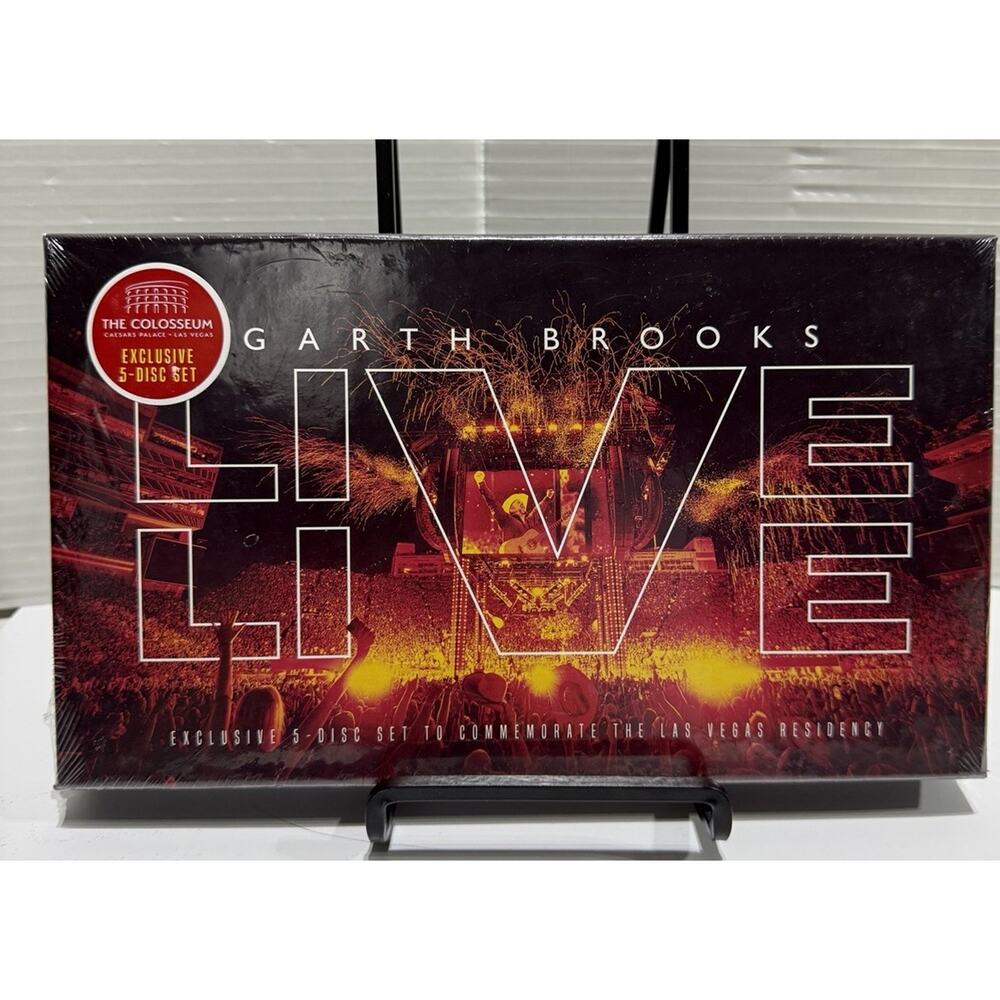Garth Brooks LIVE Exclusive 5 Disc Box Set NEW SEALED Las Vegas Residency CDs
